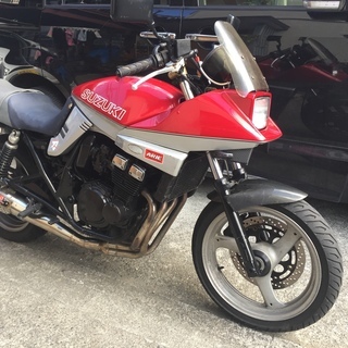 交渉可 自賠付 カタナGSX250S 刀 赤/銀 ヨシムラサイク...