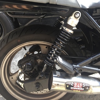 交渉可 自賠付 カタナGSX250S 刀 赤/銀 ヨシムラサイクロン カスタム エンジン・フレーム再塗装 ハリケーンセパハン アップハン KATANA