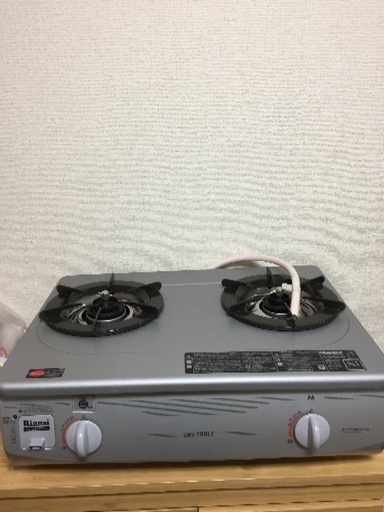 リンナイ ガステーブル★新品 都市ガス