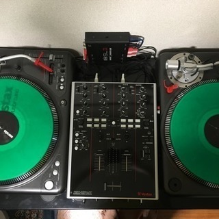 値下げしました！初心者でもOK！DJセット Vestax ターンテーブル ミキサー インターフェース ヘッドフォン スピーカー