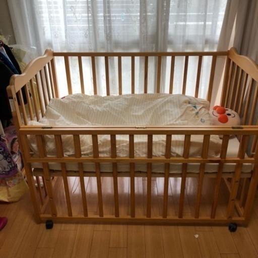 【取引中】ベビーベット☆大和屋☆Nurcy(ナーシー) Babybed \u0026マットレス\u0026掛け布団セット