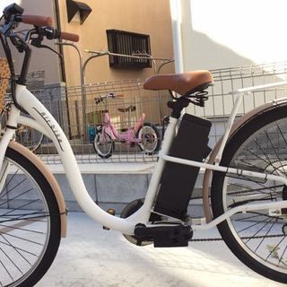 airbike santasan　エアーバイク　26インチ電動アシスト自転車アシスト 207　電動自転車　新古品　現地引き取り希望