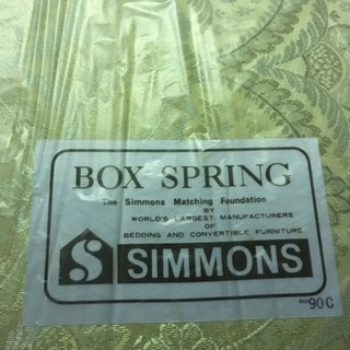 SIMMONS BOXSPRING シモンズ