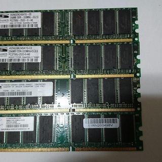 【連絡中】デスクトップ用メモリ　 DDR333MHz　PC270...