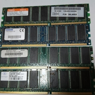【連絡中】デスクトップ用メモリ　 DDR333MHz　PC270...