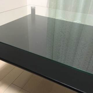ガラスディスプレイテーブル(折り畳み可能)