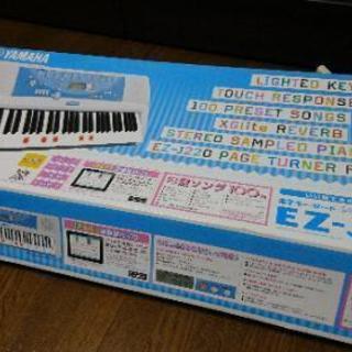 YAMAHA EZ-J220 電子キーボード PORTATONE
