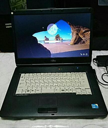 win10 FUJITSU中古ノートパソコン