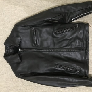 schott シングルライダース インナー付き size34 革ジャン schott シングルライダース インナー付き size34 革ジャン