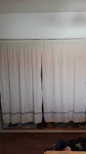 押入れカーテン突っ張り棒 もうちゃん 広島のカーテン ブラインドの中古あげます 譲ります ジモティーで不用品の処分