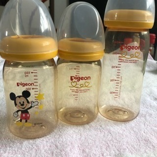④ピジョン 母乳実感哺乳瓶 3本セット