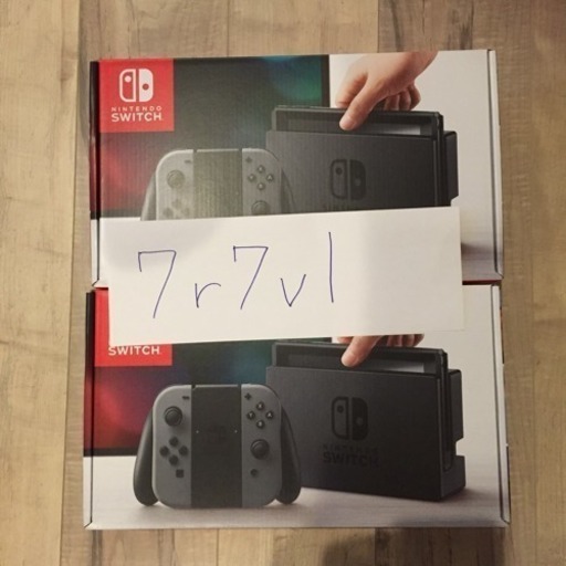 ニンテンドースイッチ グレー2台まとめ売り