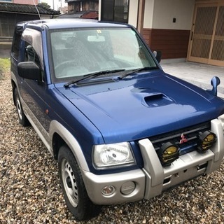 パジェロミニ！車検30/6まで！雪道安心の4WD!