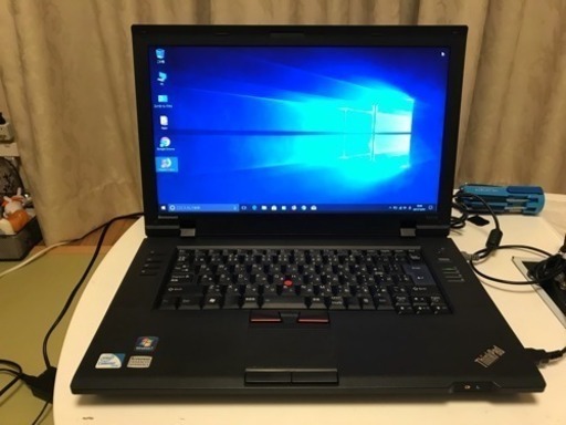 格安 きれいな動作品(難点？) Lenovo ThinkPad SL510 Win10 Pro 64bit  Celeron T3300(Dual Core) メモリ2GB HDD 250GB 無線ラン