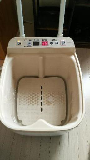 膝下までポカポカのフットバス
