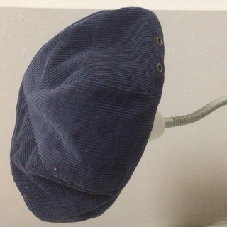 【お値下げ】綿コーデュロイのベレー帽
