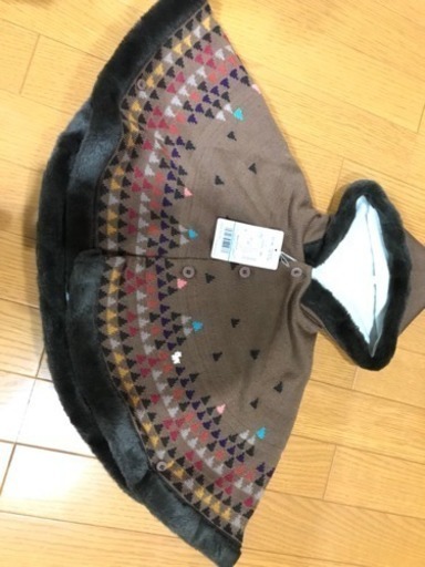 新品☆ファミリア ポンチョ