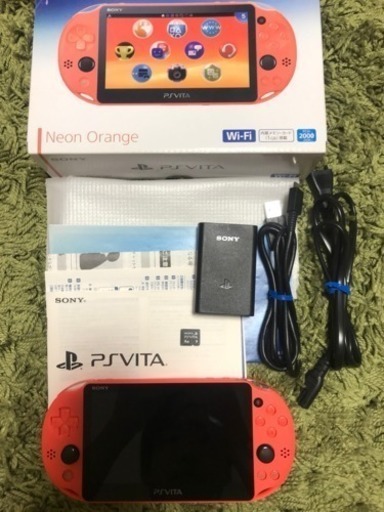 超美品‼️✨PSVITA✨ネオンオレンジ 4GBつき