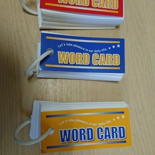 【取引中】　WORD　CARD　未使用品です （1個追加）