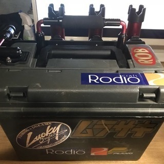 リール、ルビアス2004、ラバーネット、ロッドスタンド付きBOX