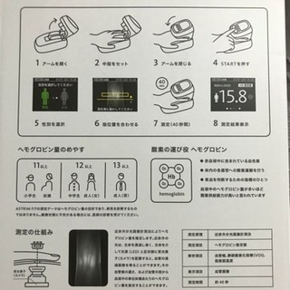 アストリムフィット ASTRIM FIT ヘモグロビン測定 貧血 シスメックス