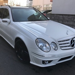 w211ワゴン！E63後期仕様！7万キロ！AMGホイール！さ