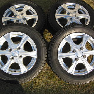 【美品】スタッドレス/アルミセット 155/ 65R13 YOKOHAMA iG30 