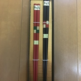 [新品未使用]輪島塗のお箸¥500