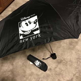 未使用★ミッキー 折り畳み傘