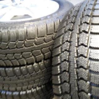 (SOLD)軽のスタッドレス+ホイール 155/65R14めちゃバリ山！