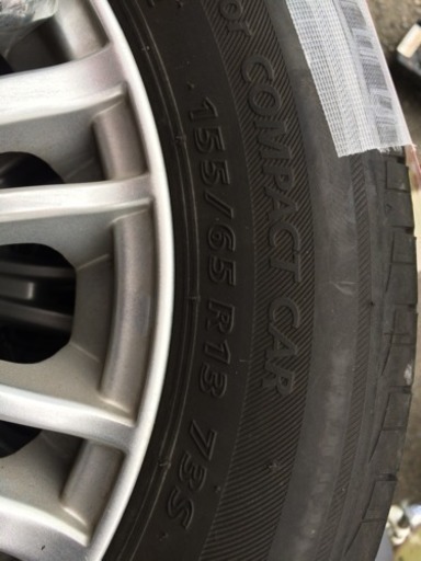 ホイール　タイヤ　4本セット　155/65R13　糸島　福岡　唐津