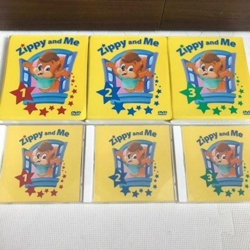 最新版 字幕あり zippy and me DVD CD ディズニー英語システム (ま 