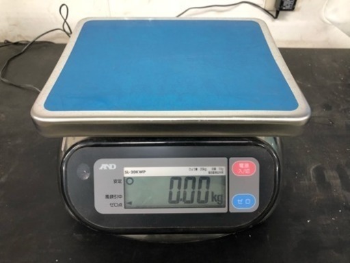 電子計り 秤量20キロ/目盛10グラム