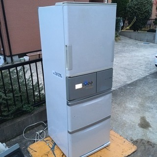 シャープ  両開き 5ドア冷蔵庫 SJ-HL37M 365L ファミリータイプ