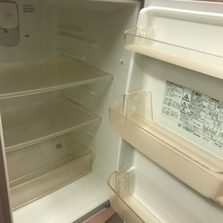 National かわいいピンクカラー冷蔵庫 2004年製 - キッチン家電