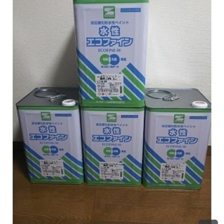 水性エコファイン N-90 つや消    4缶セット 超お買い得  引き取り大歓迎