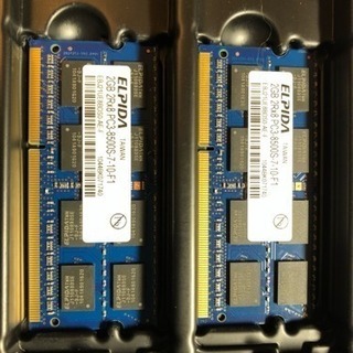ELPIDA  DDR3 PC3-8500 2GB × 2 (4GB)