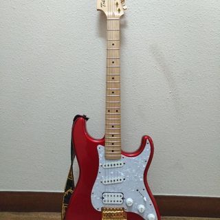 オーダーメイド カスタムギター ジミヘン 春畑 リバースラージヘッド♪トーカイ製 美品☆SUHR ピックアップ搭載☆