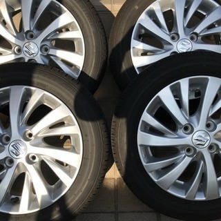 2017製造スズキ純正タイヤホイール 155/65R/14