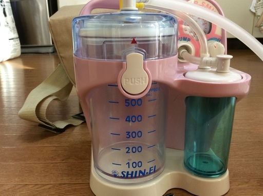 鼻水吸引器パワースマイルKS-700 (充電器,バッテリー1本,その他) 中古キレイです。