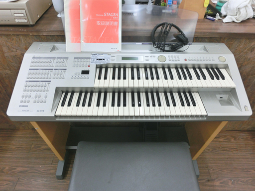 YAMAHA ELB-01 ヤマハ エレクトーン ステージアミニ イス付き 中古品 動作OK
