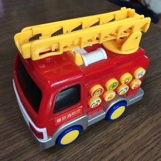 サウンドおもちゃ はしご車 消防車