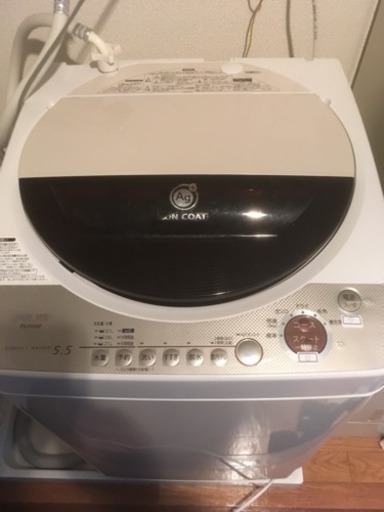 お値下げしました！シャープ製洗濯機5.5kg