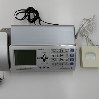 シャープ　ファックス・コードレス子機付き電話　機器名：UX-D58CL