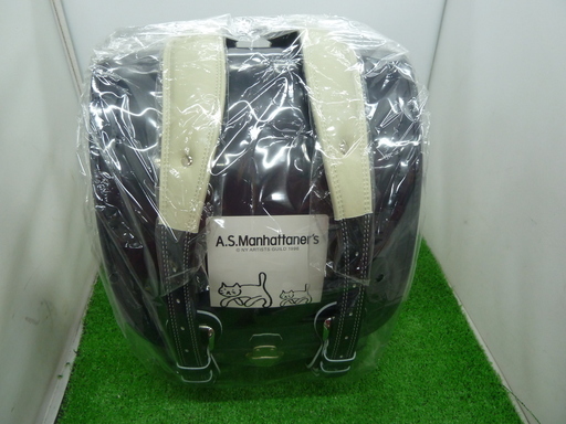 【ハンズクラフト博多店】マンハッタナーズ製　ランドセル 紺色 AM-2　未使用品