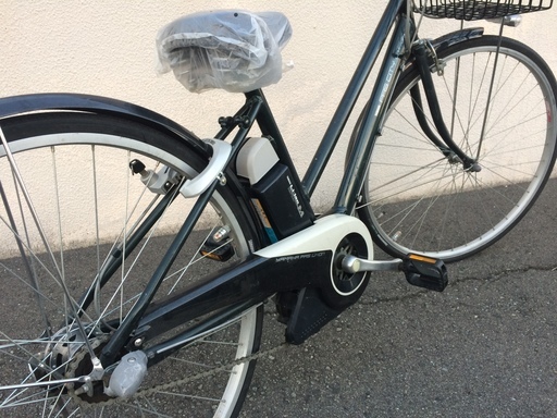 ヤマハ　パス　シティ　リチウム　27インチ　濃緑　ACL　ビビ　アシスタ　神戸市　電動自転車
