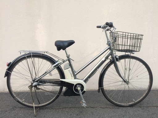 ブリヂストン　ACL　27インチ　シルバー　パスシティ　神戸市　電動自転車