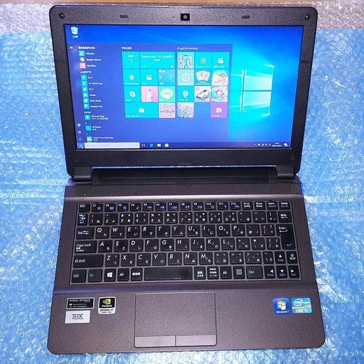 G-tune改 モバイル ノートパソコン 第3世代 Core i5  SSD Win10