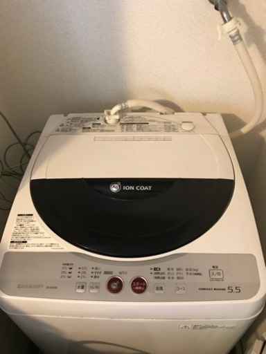SHARP シャープ ５.５Kg 洗濯機