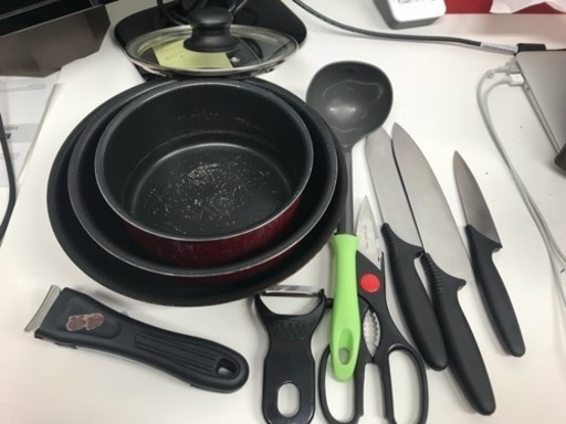 調理器具セット Mina 大久保の調理器具の中古あげます 譲ります ジモティーで不用品の処分